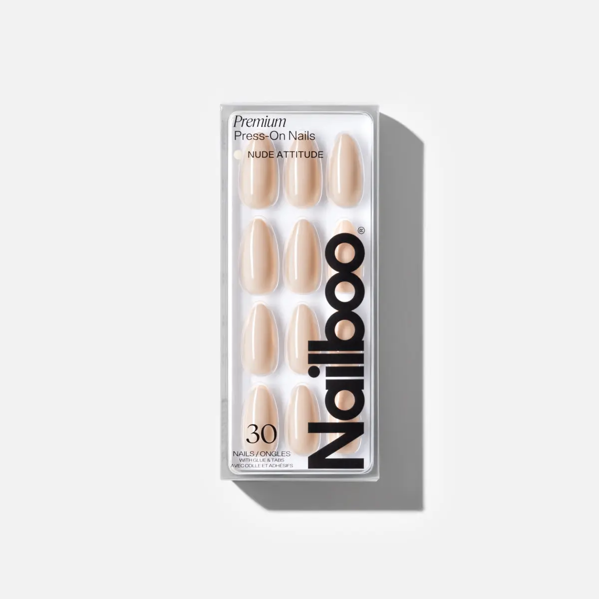 Nude Attitude Press On (Almond) - Image 3